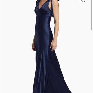Reformation Midnight Blue Maxi Dress